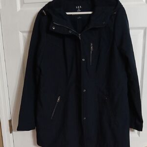 Sebby NAVY Blue Utility Jacket for Versatile Style NWOT